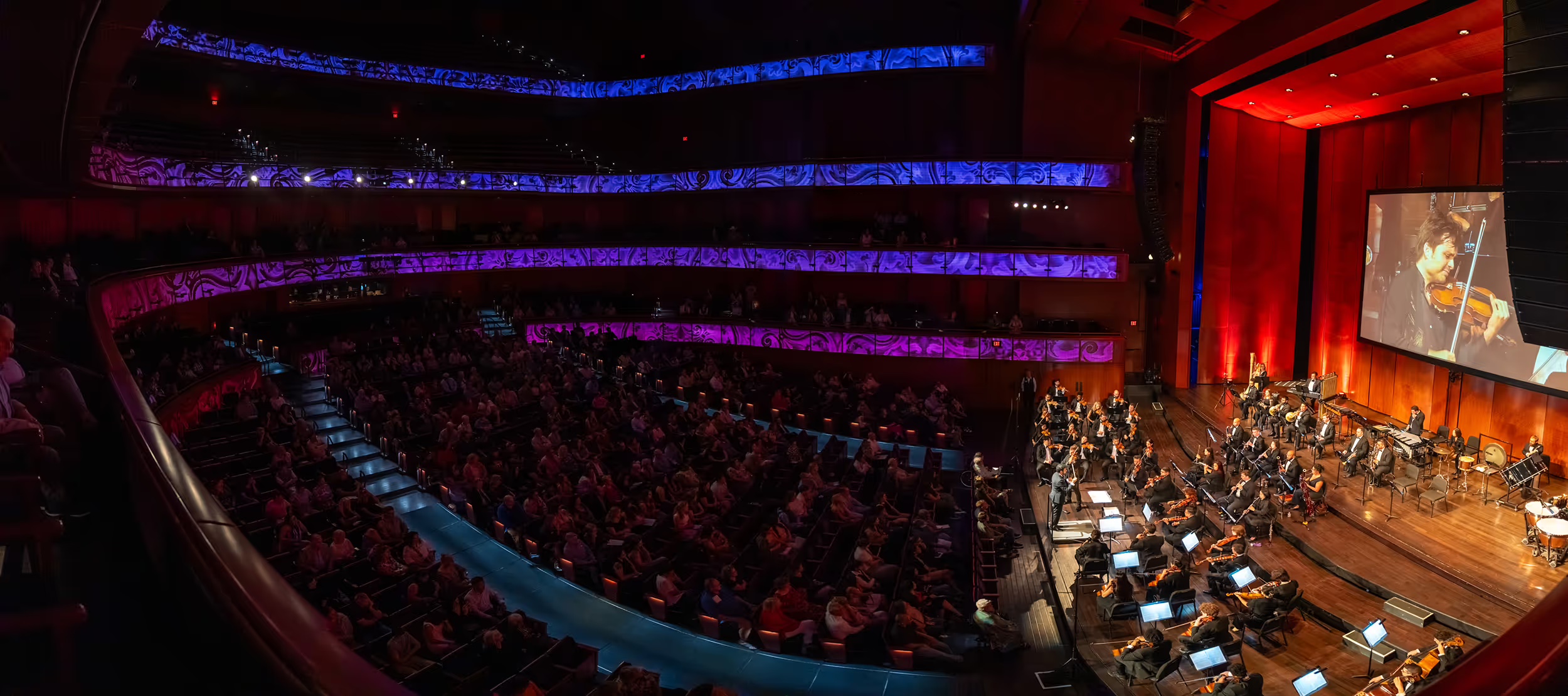 The Orchestra San Antonio performing at the Tobin Center